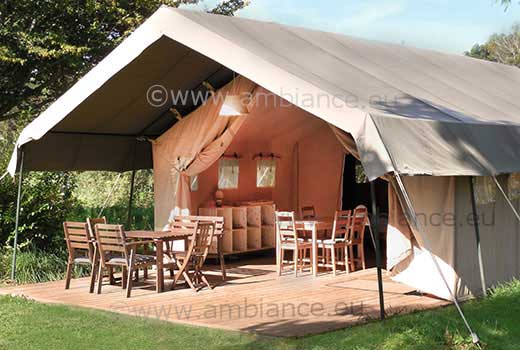 safaritent Frankrijk kopen camping te koop